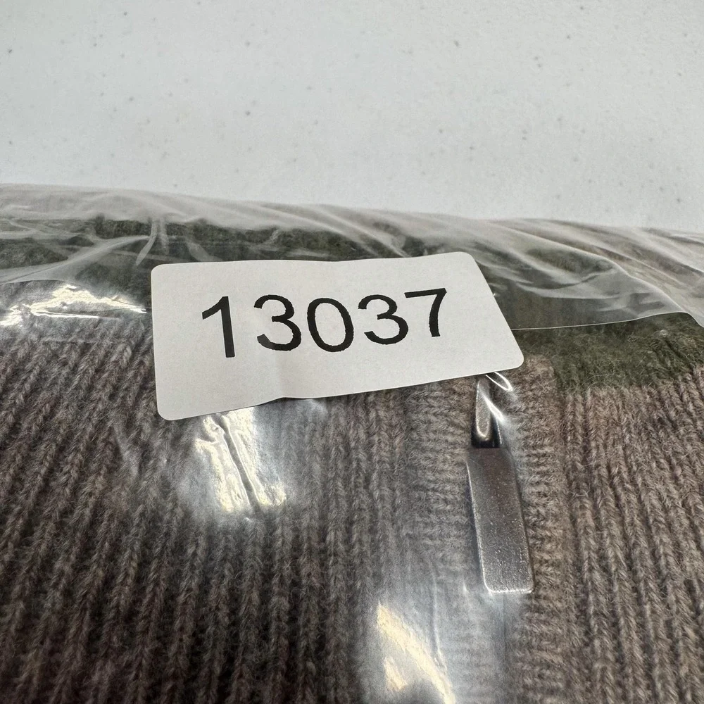 Mountain Khakis Sweater Mens 2XL Brown 100% Merino Wool 1/4 Zip Pullover Knit